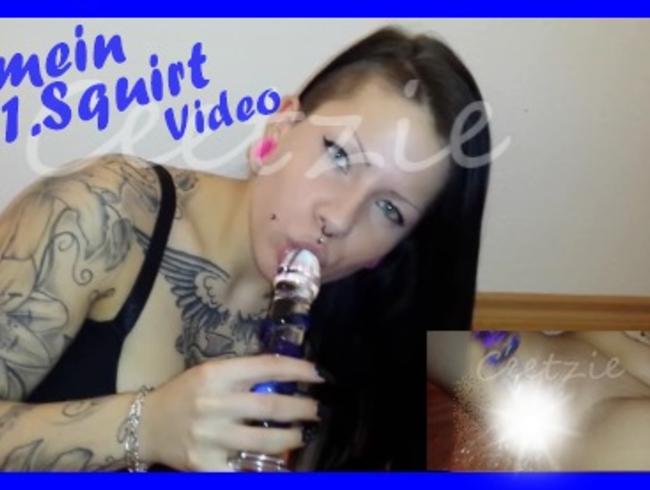 Ceetzie Porno Video: Mein 1.Squirt Video !!!