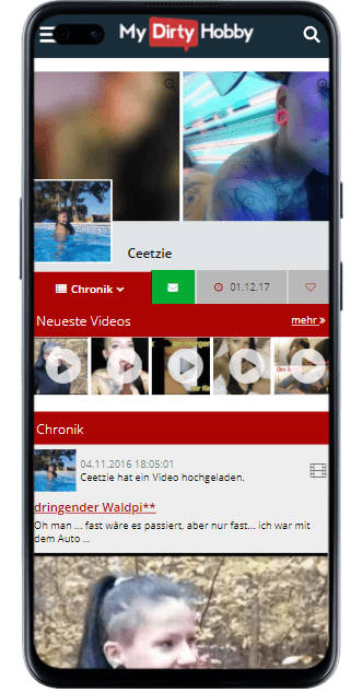 Ceetzie bei MyDirtyHobby